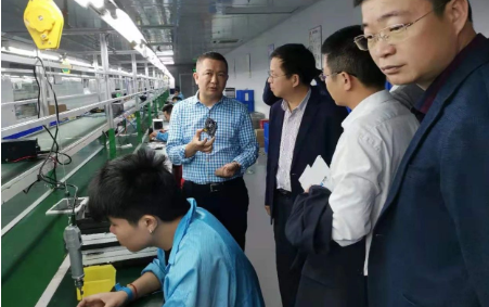 深圳分公司陪同政府園區(qū)對接考察外資控股數碼產品擴建投資選址項目，加快項目投資落地